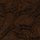 Rayon Challis - Animal Print Patchwork - Untamed Masquerade Print - Mood Exclusive Rio Collection