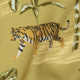 Rayon Challis - Palm Trees and Big Cats - Cerrado Print - Mood Exclusive Rio Collection
