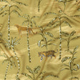 Rayon Challis - Palm Trees and Big Cats - Cerrado Print - Mood Exclusive Rio Collection