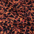 Rayon Challis - Pink and Orange Leopard Spots - Tijuca Sunrise Print - Mood Exclusive Rio Collection