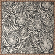 Rayon Challis Panel - Black and White Tigers - Smiling Peril Print - Mood Exclusive Rio Collection