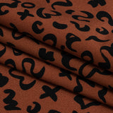 Stretch Cotton Sateen - Mango Doodle Spots - Ancient Iconography Print - Mood Exclusive Rio Collection