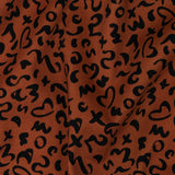 Stretch Cotton Sateen - Mango Doodle Spots - Ancient Iconography Print - Mood Exclusive Rio Collection