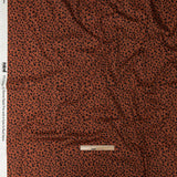 Stretch Cotton Sateen - Mango Doodle Spots - Ancient Iconography Print - Mood Exclusive Rio Collection