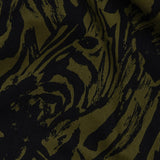 Stretch Cotton Sateen - Olive Zebras and Stripes - Marajo Print - Mood Exclusive Rio Collection