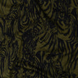 Stretch Cotton Sateen - Olive Zebras and Stripes - Marajo Print - Mood Exclusive Rio Collection