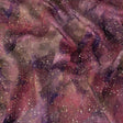 Rayon Challis - Pink, Purple and White Abstract - Hope Spotted Print - Mood Exclusive Wisteria Collection