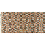 Stretch Cotton Sateen - Warm Tan Honeycomb Geometric - Sweet as Honey Print - Mood Exclusive Wisteria Collection