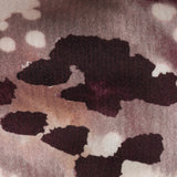 Stretch Cotton Sateen - Purple Abstract Splatters - L'Amour en Feu Print - Mood Exclusive Wisteria Collection