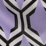 Cotton Voile - Lavender Honeycomb Geometric - Sweet as Honey Print - Mood Exclusive Wisteria Collection
