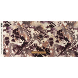Cotton Voile - Purple Abstract Splatters - L'Amour en Feu Print - Mood Exclusive Wisteria Collection