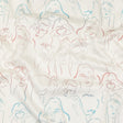 Stretch Cotton Sateen - Pink, White and Blue Faces and Hands - Language of Love Print - Mood Exclusive Pride Collection