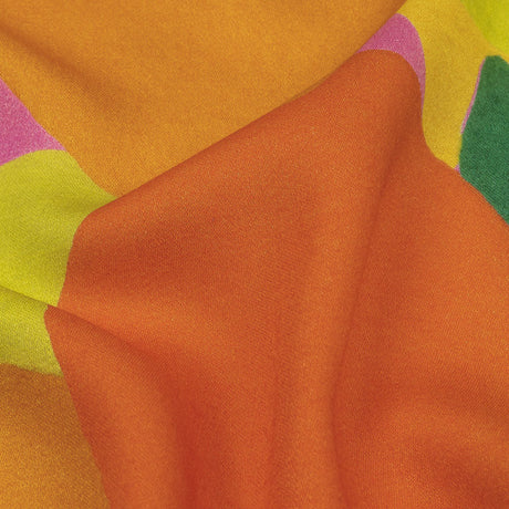 Rayon Challis - Citrus Fruits - Zest Friends Print - Mood Exclusive Citrus Collection