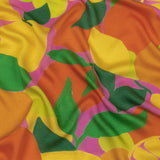 Rayon Challis - Citrus Fruits - Zest Friends Print - Mood Exclusive Citrus Collection