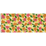 Rayon Challis - Pink and Orange Simplistic Floral - Chalk Party Print - Mood Exclusive Citrus Collection