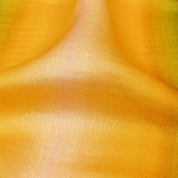 Rayon Challis - Green and Yellow Gradient Stripes - Marmalade Parade Print - Mood Exclusive Citrus Collection