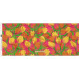Rayon Challis - Pink and Orange Tulips - Keukenhof Print - Mood Exclusive Citrus Collection