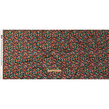 Stretch Cotton Sateen - Pink, Blue and Black Floral - Confetti Fete Print - Mood Exclusive Citrus Collection
