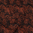 Cotton Voile - Black and Orange Geometric Lines - Ci-Trust the Process Print - Mood Exclusive Citrus Collection