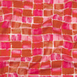 Cotton Voile - Pink Painted Squares - Swatch Me Print - Mood Exclusive Citrus Collection