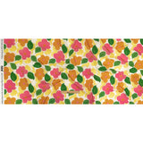 Cotton Voile - Pink and Orange Simplistic Floral - Chalk Party Print - Mood Exclusive Citrus Collection