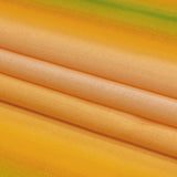 Cotton Voile - Green and Yellow Gradient Stripes - Marmalade Parade Print - Mood Exclusive Citrus Collection