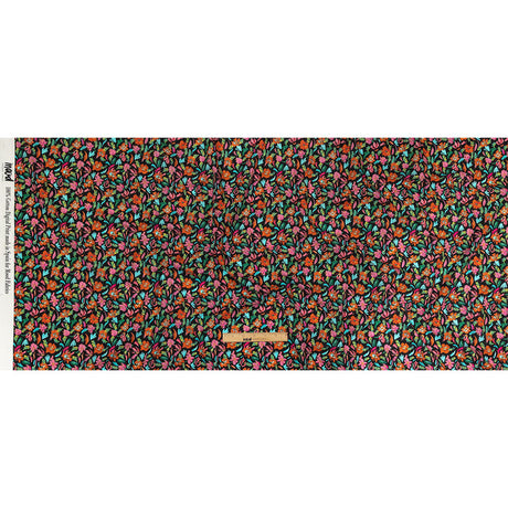 Cotton Voile - Pink, Blue and Black Floral - Confetti Fete Print - Mood Exclusive Citrus Collection