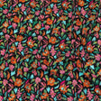 Cotton Voile - Pink, Blue and Black Floral - Confetti Fete Print - Mood Exclusive Citrus Collection