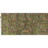 Linen and Rayon Woven - Black and Green Paisley - Hippy Shake Print - Mood Exclusive Citrus Collection