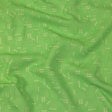 Linen and Rayon Woven - Green Circuit Board Dots - Circuit Breaker Print - Mood Exclusive Citrus Collection