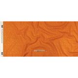 Linen and Rayon Woven - Orange Circuit Board Dots - Circuit Breaker Print - Mood Exclusive Citrus Collection