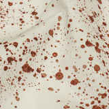 Stretch Cotton Poplin - Blood Splatters - Rue Morgue Print - Mood Exclusive Nevermore Collection