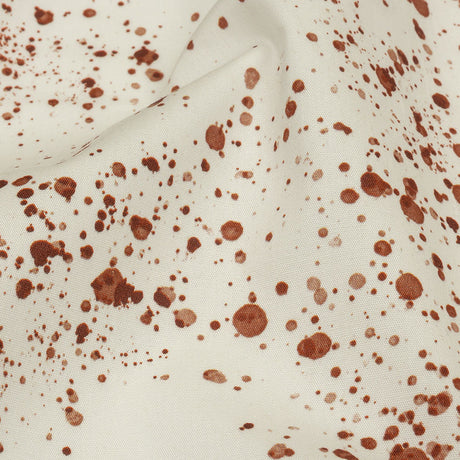 Stretch Cotton Poplin - Blood Splatters - Rue Morgue Print - Mood Exclusive Nevermore Collection