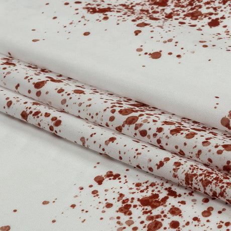 Rayon Batiste - Blood Splatters - Rue Morgue Print - Mood Exclusive Nevermore Collection