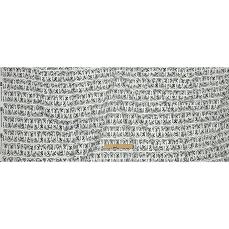 Rayon Batiste - White and Black Teeth - Berenice Print - Mood Exclusive Nevermore Collection