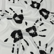 Rayon Batiste - Black and White Handprints - Bakersfield Print - Mood Exclusive Abandoned Collection