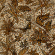 Rayon Challis - Orange and White Palm Trees - Sunny Summers Print - Mood Exclusive Rockland Collection