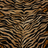 Rayon Challis - Beige and Black Wings and Tiger Stripes - Wild Wonders Print - Mood Exclusive Rockland Collection