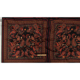 Rayon Challis - Black and Red Paisley - Kaleidoscope Dreams Print - Mood Exclusive Rockland Collection