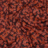 Stretch Cotton Sateen - Red Floral - Rose Garden Romance Print - Mood Exclusive Rockland Collection