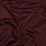 Stretch Cotton Sateen - Burgundy - Mood Exclusive Carlos Collection