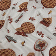 Cotton Voile - White Cherry Pies - Baked Fresh Print - Mood Exclusive Rockland Collection