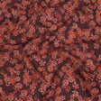 Cotton Voile - Red Floral - Rose Garden Romance Print - Mood Exclusive Rockland Collection