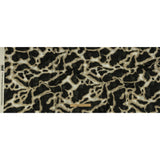 Linen and Rayon Woven - Black and Beige Abstract Spots - Fragments of Memory Print - Mood Exclusive Rockland Collection