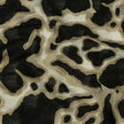 Linen and Rayon Woven - Black and Beige Abstract Spots - Fragments of Memory Print - Mood Exclusive Rockland Collection