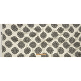 Rayon Challis - White Lacy Medallions - Cathedral Windows Print - Mood Exclusive Metro Collection