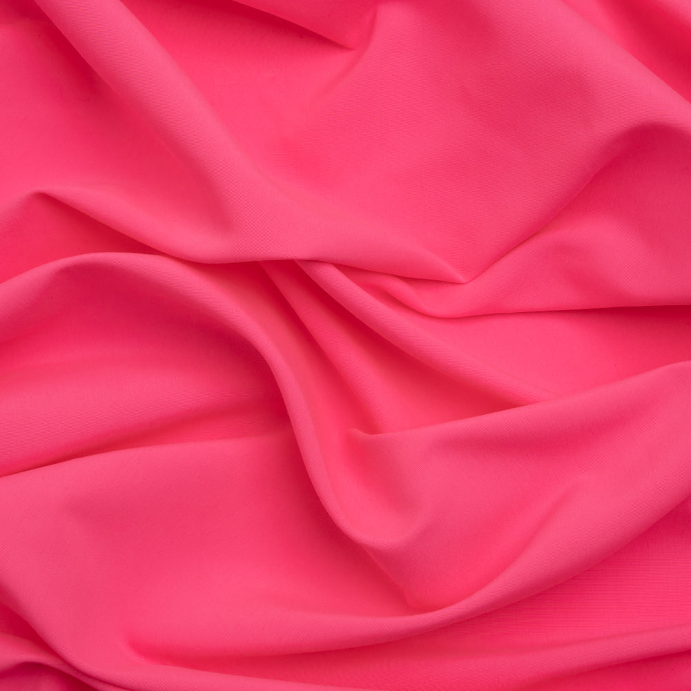 Recycled Polyester Swim Trunk Fabric - Shocking Pink - Mood Exclusive Malibu Collection