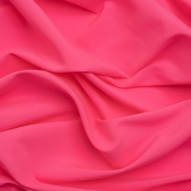 Recycled Polyester Swim Trunk Fabric - Shocking Pink - Mood Exclusive Malibu Collection