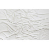 Recycled Polyester Swim Trunk Fabric - White - Mood Exclusive Malibu Collection