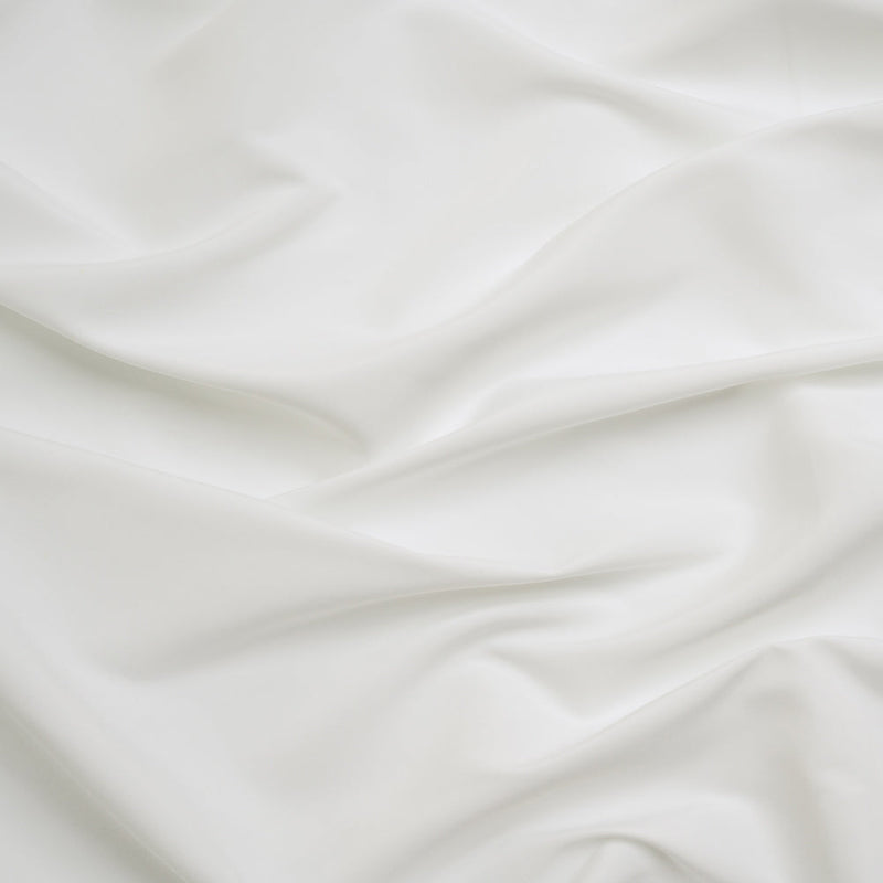 Recycled Polyester Swim Trunk Fabric - White - Mood Exclusive Malibu Collection